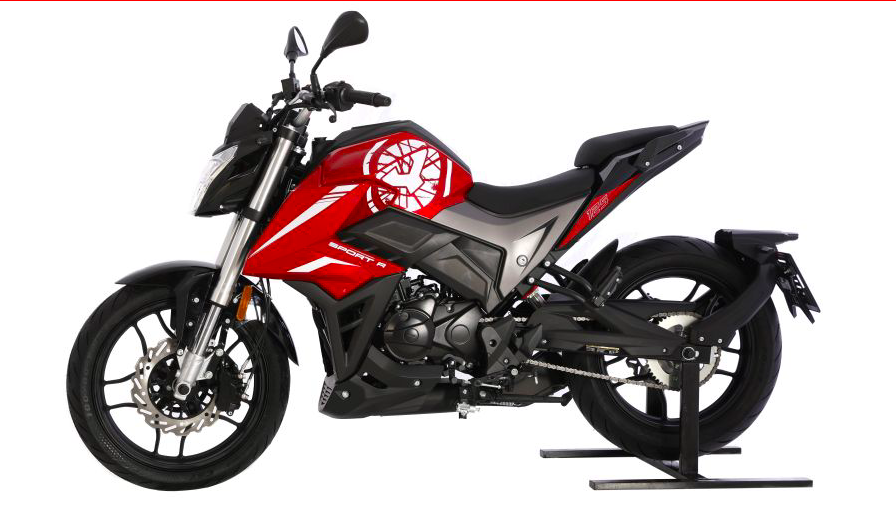 YUKI 125i SPORT R - ČERVENÁ 