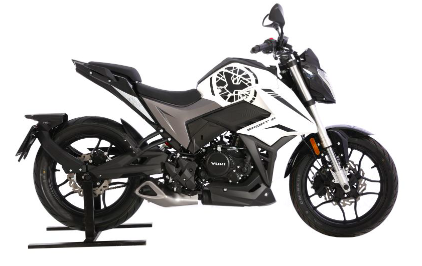 YUKI 125i SPORT R - BÍLÁ