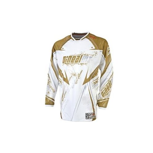 10 ONEAL DRES HARDWEAR VENTED  GOLD/WHT