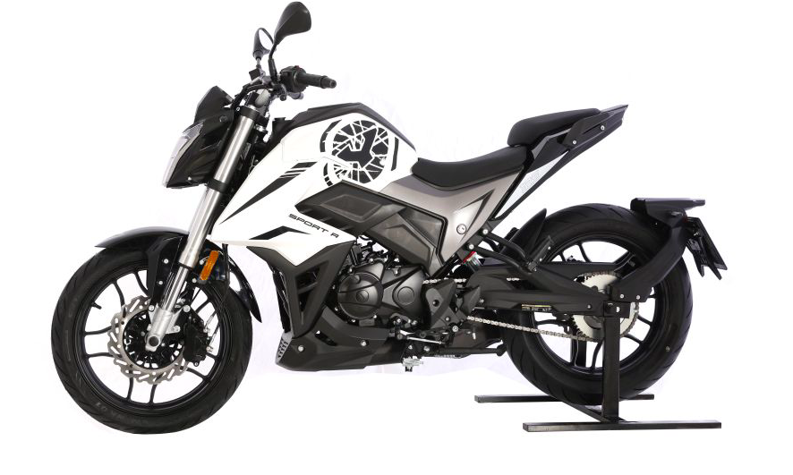 YUKI 125i SPORT R - BÍLÁ