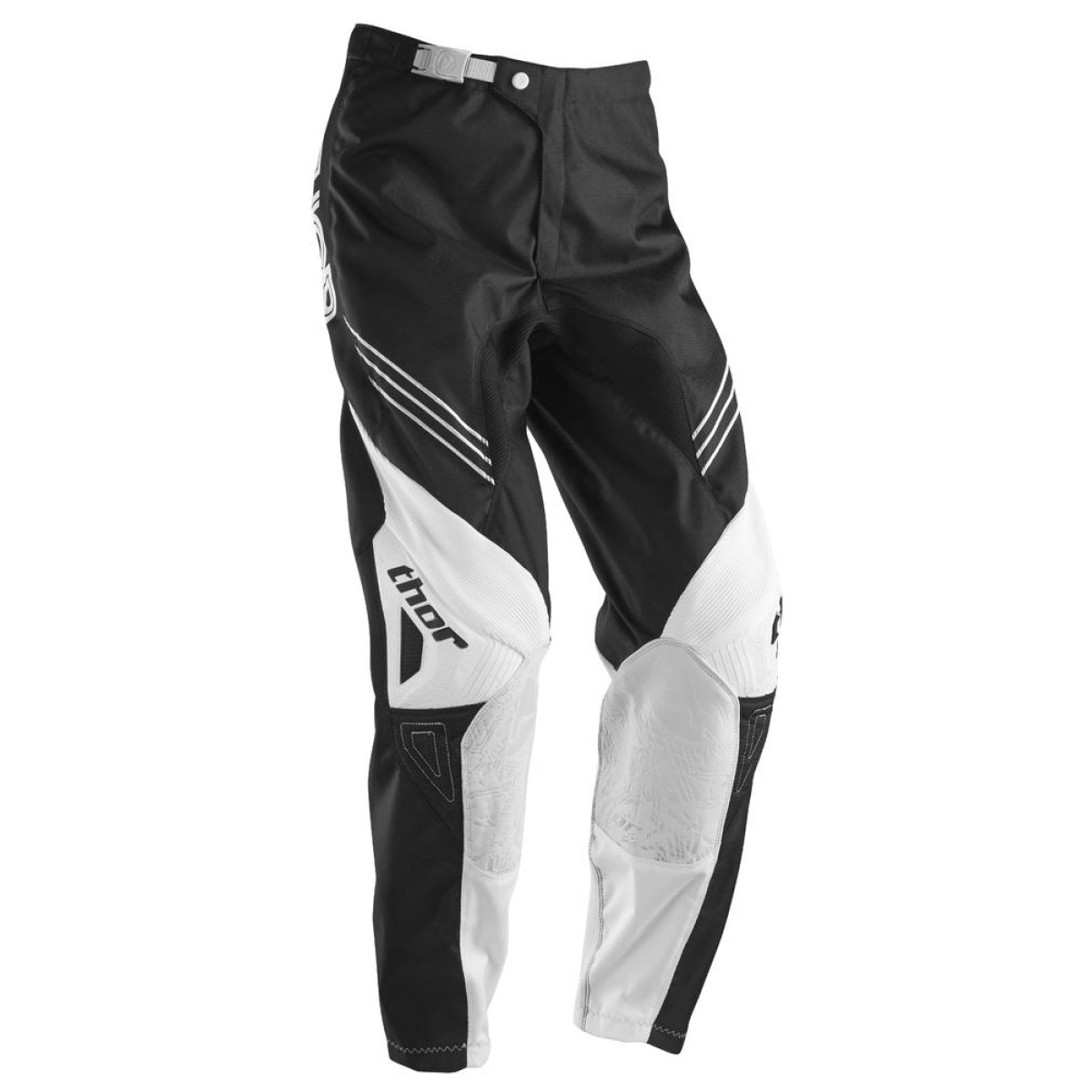 2016 THOR PANT, PHASE HYPERION, BLACK/WHITE KALHOTY