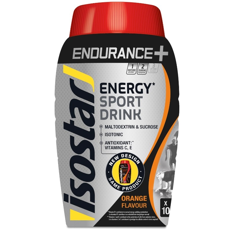 Isostar Prášek -Energy sport drink 790g - krvavý pomeranč