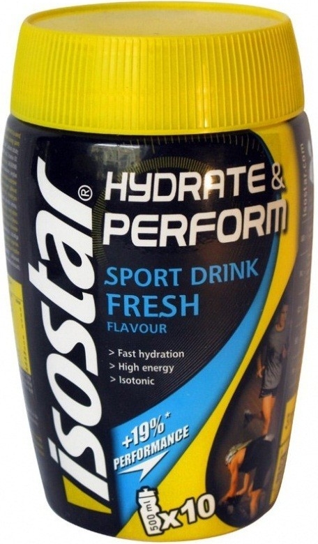 ISOSTAR Iontový nápoj  Hydrate & Perform Fresh 400g