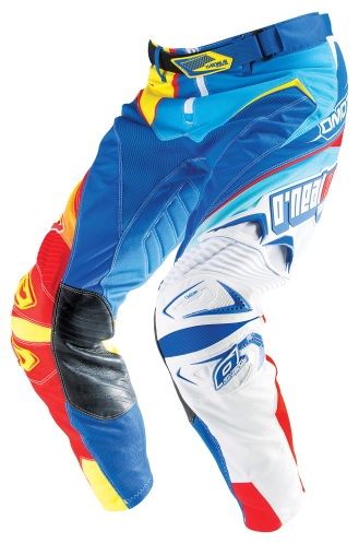 Kalhoty Hardwear RACEWEAR modrá/červená/žlutá
