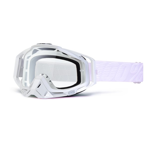 brýle 100% White Destruct dvě skla motocyklové brýle