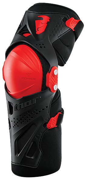 THOR 2016 FORCE XP KNEE GUARD /CHRÁNIČE KOLEN ČERVENÉ