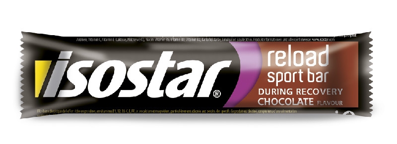 Isostar After Sport Reload tyčinka regenerační - čokoláda, 40g