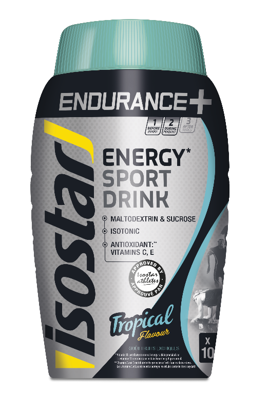 Isostar prášek - Energy sport drink 790g - tropické ovoce