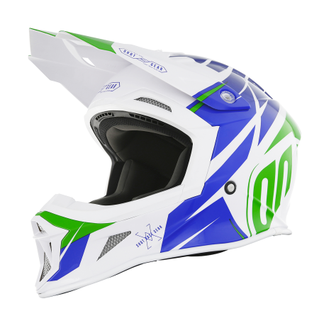 SHOT RACE GEAR 2018 HELMA STRIKER  EXOD  BLUE/GREEN