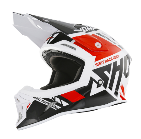 SHOT RACE GEAR 2018 HELMA STRIKER  RACEWAY RED BRILLANT