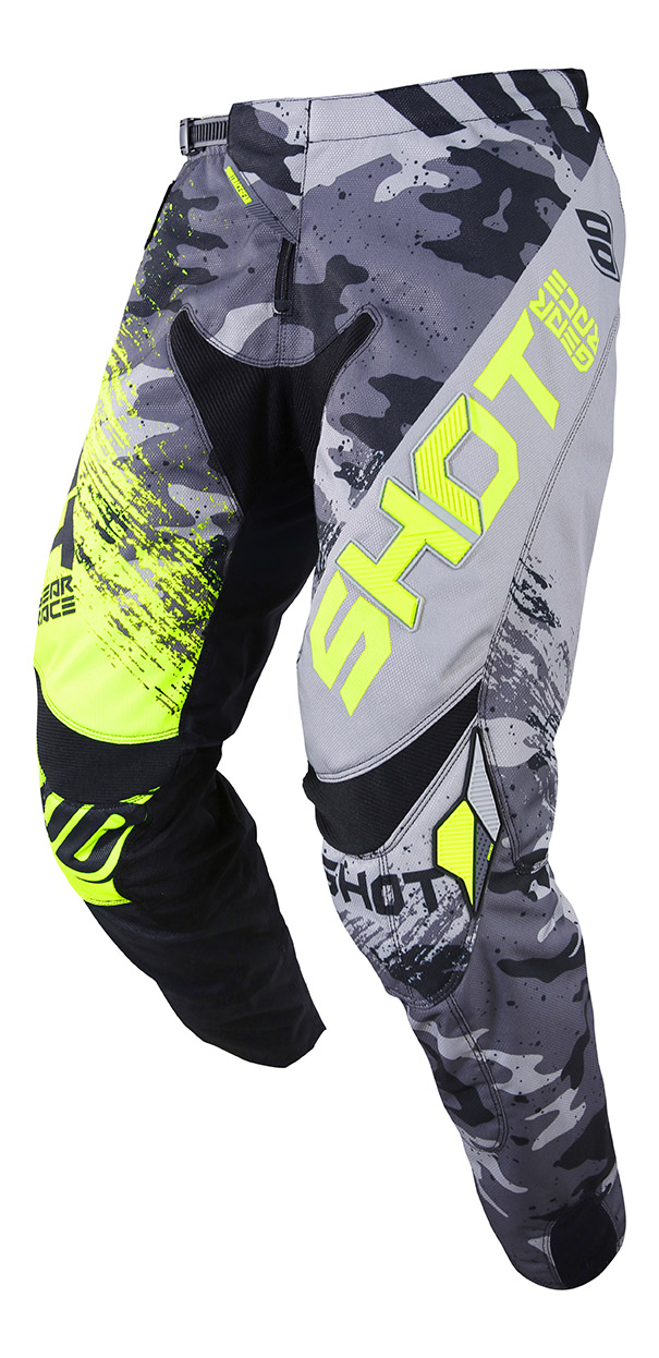 SHOT RACE GEAR 2019 CONTACT COUNTER  KALHOTY GREY/NEON YELLOW