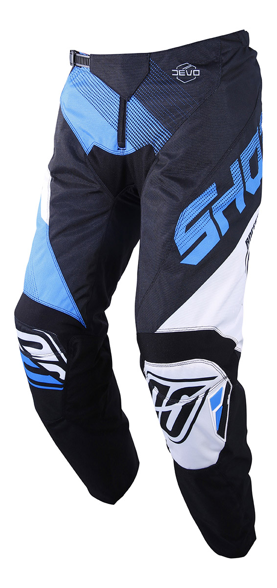 SHOT RACE GEAR 2019 DEVO ULTIMATE KALHOTY BLACK/CYAN