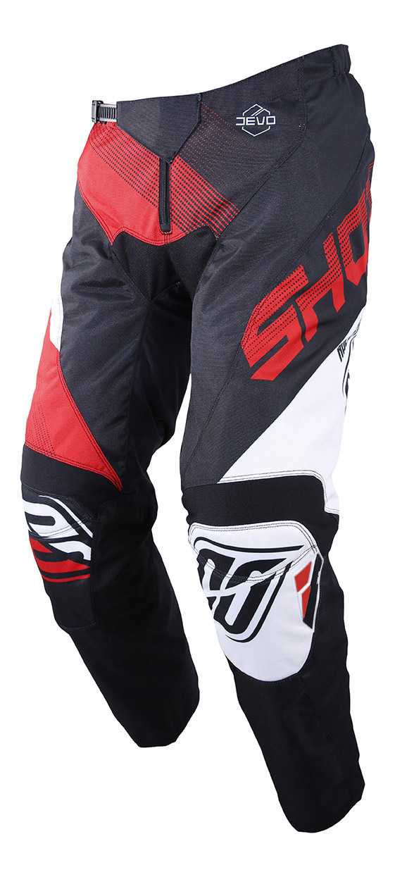 SHOT RACE GEAR 2019 DEVO ULTIMATE KALHOTY BLACK/RED