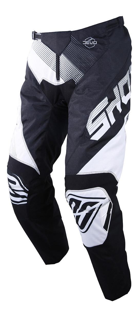 SHOT RACE GEAR 2019 DEVO ULTIMATE KALHOTY BLACK/WHITE