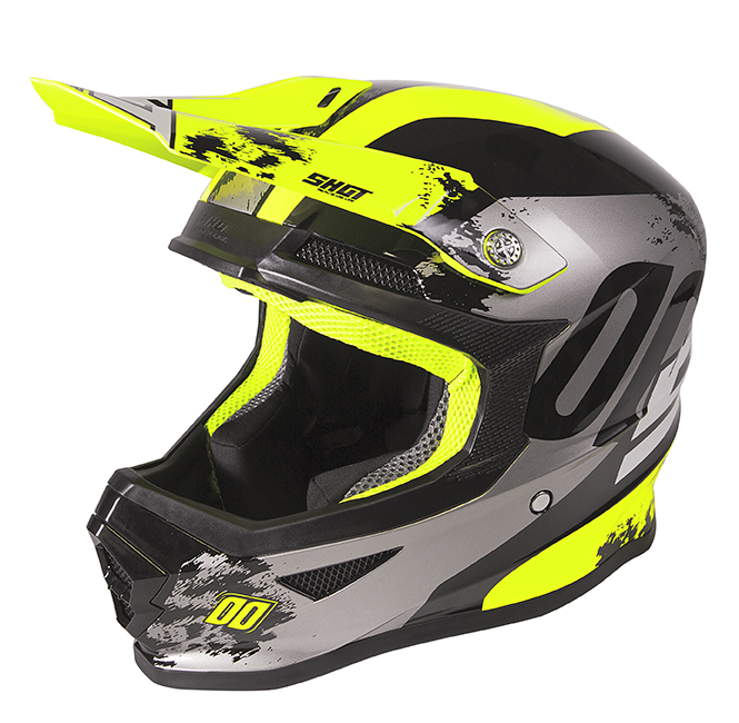 SHOT RACE GEAR 2020 - FURIOUS SHADOW  - NEON ŽLUTÁ