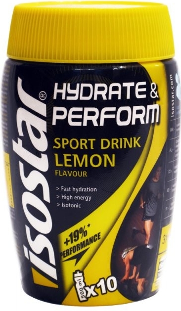 Iontový nápoj Isostar Hydrate & Perform LEMON 400g Iontový nápoj Isostar Hydrate & Perform LEMON 400g