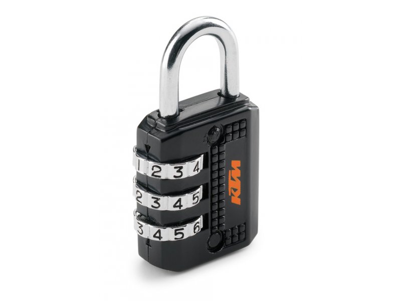 KTM zámek visací - ZIPPER LOCK KTM zámek visací - ZIPPER LOCK