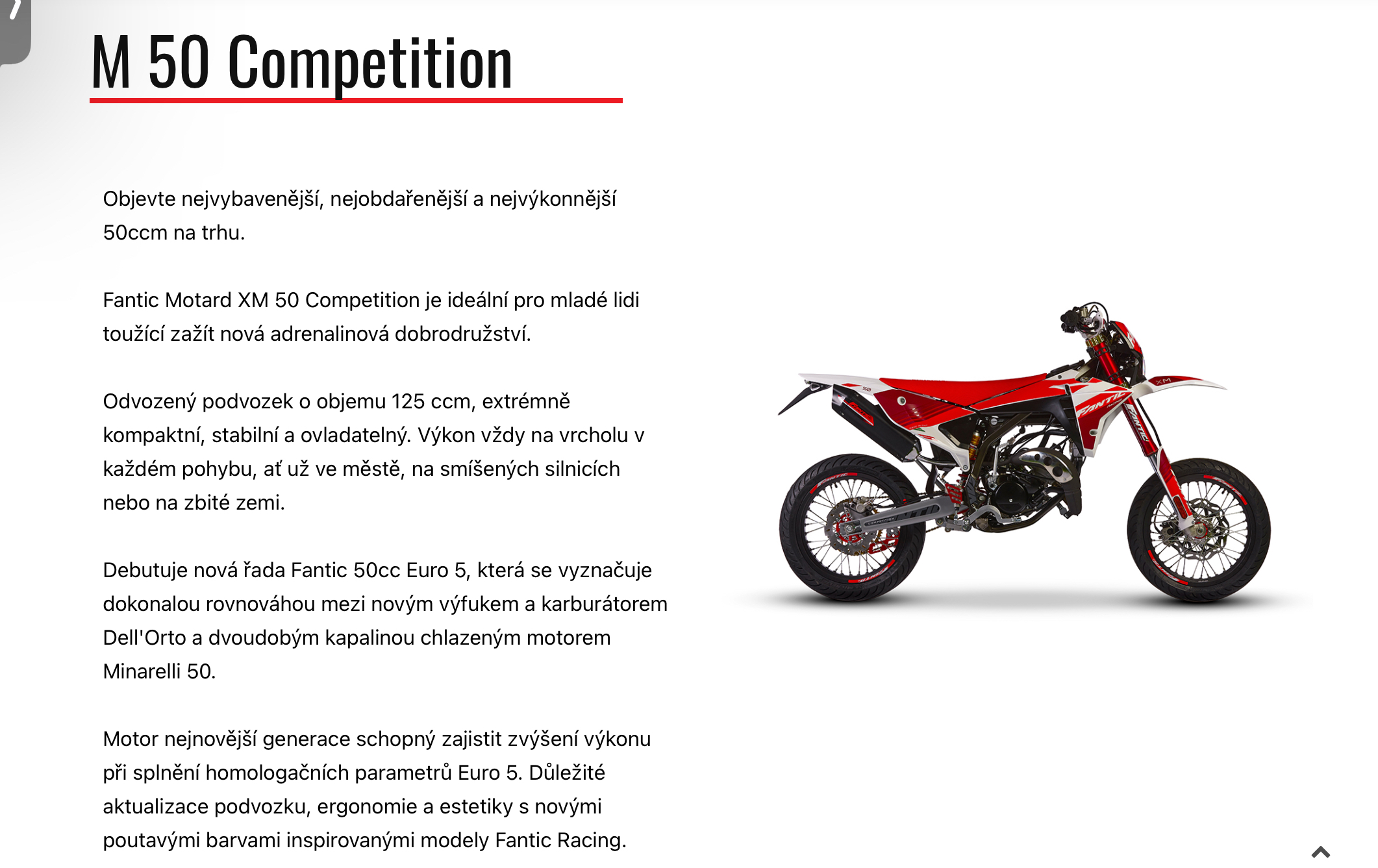 FANTIC M 50 Competition